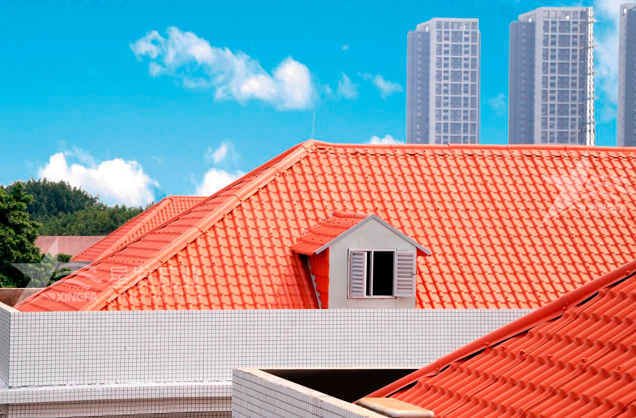 屋面建材首選--合成樹脂瓦，都用在哪里了？