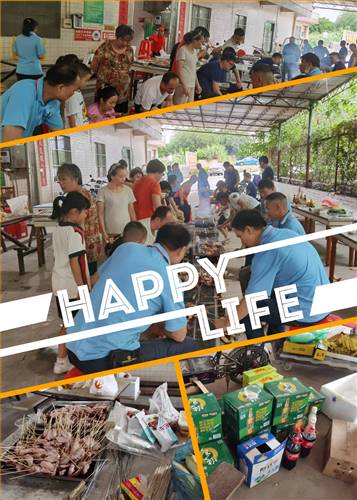 星發(fā)樹脂瓦廠家，組織一次全體員工集體活動。星發(fā)精神，服務社群。