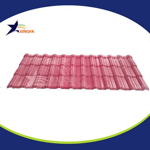 磚紅色房頂華夫瓦 舊房改造防腐圍墻瓦防火耐用塑料瓦 樹(shù)脂瓦批發(fā)廠(chǎng)家直銷(xiāo)價(jià)格